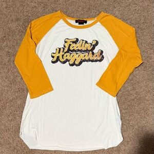 Rock and Roll Cowgirl Merle Haggard inspired shirt